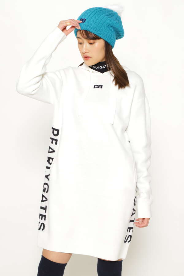 パーリーゲイツ カルセーナ ワンピース フーディ