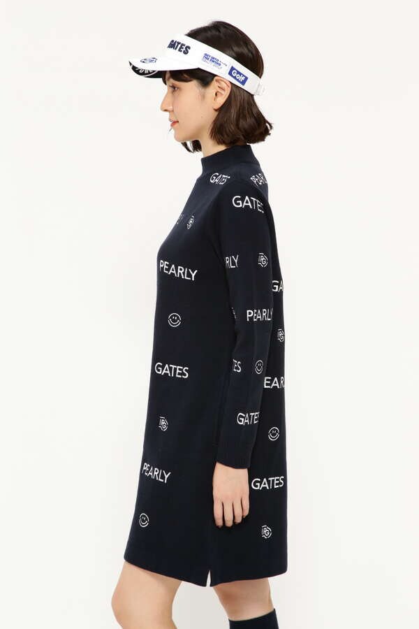 正規取扱店】 美品 2021年秋冬 PEARLY GATES レディース モックネック