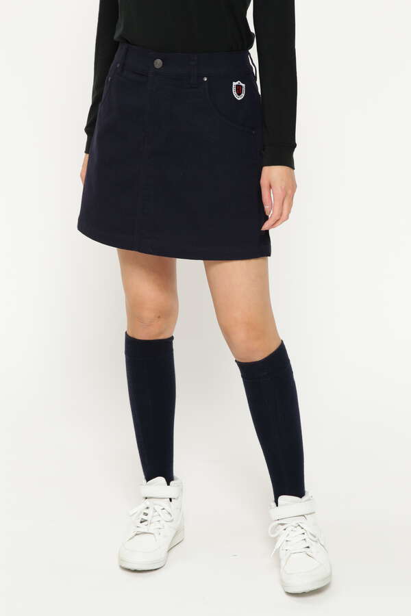 コットンポリエステルドビー Exストレッチ 表ピーチ フィルサーモ 5ポケットスカート Pearly Gates パーリーゲイツ 公式 通販 Mix Tokyo