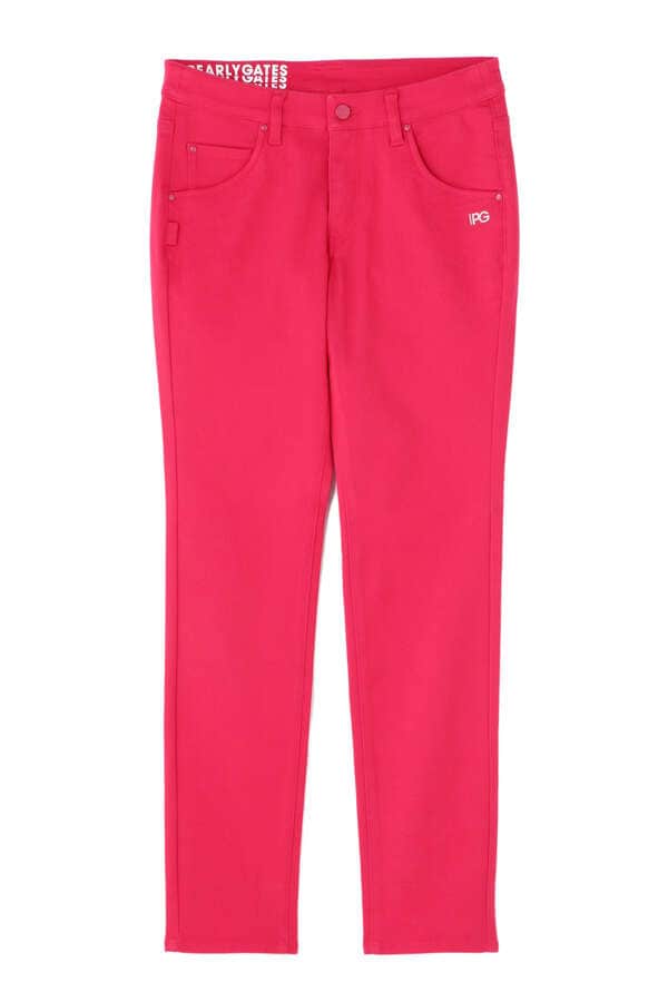 J Brand Cotton Trouser in Fuchsia Pink Slacks and Chinos Skinny trousers Womens Clothing Trousers 
