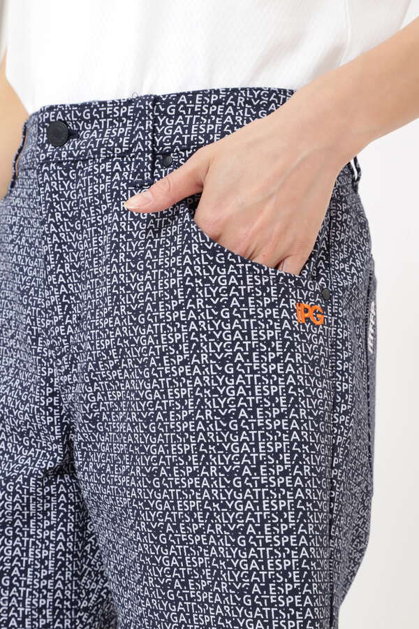 カルゼストレッチ 5ポケットショートパンツ ＜グラデーションロゴ＞