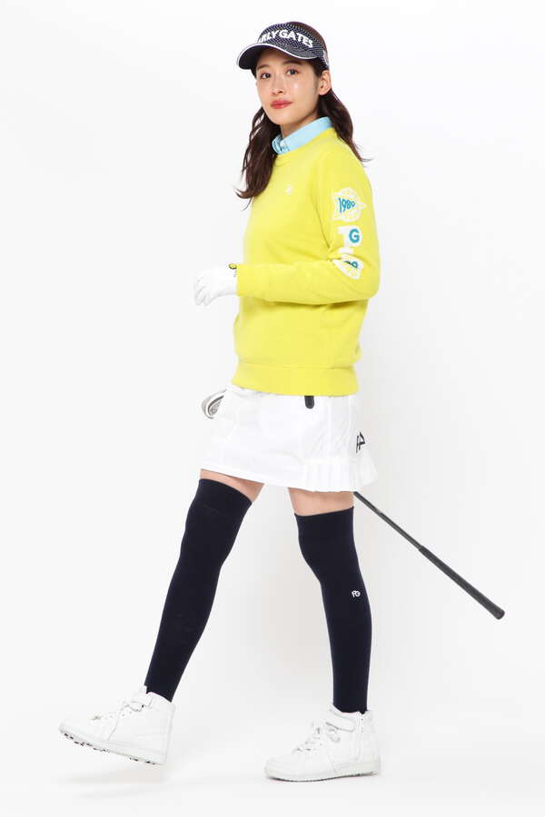 2WAYストレッチタフタ×トリコットハイテンション スカート
