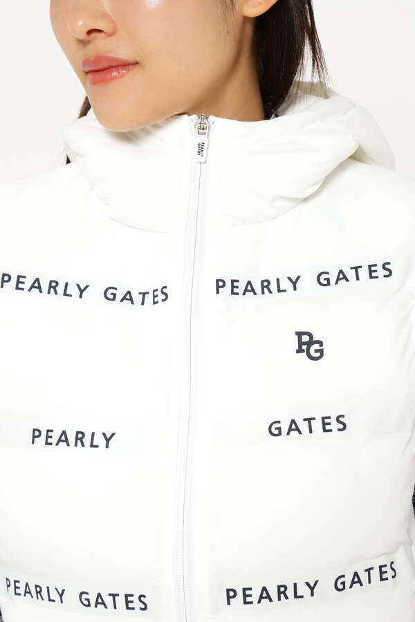 PEARLY GATES】ナイロンタスラン ストレッチリップ 中綿フルジップ