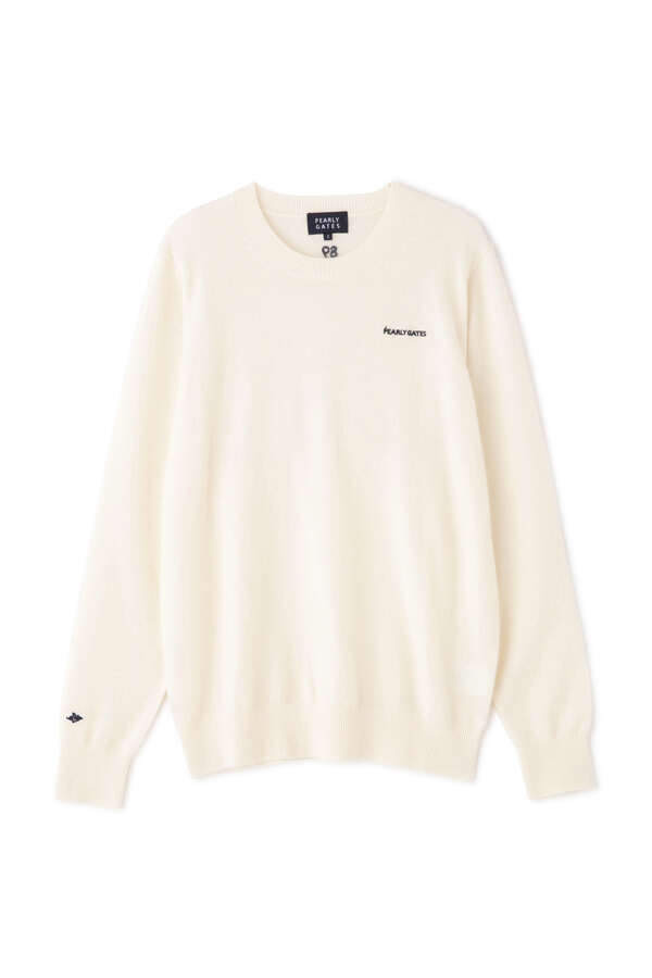 カシミヤ クルーネックニットプルオーバー ＜ESSENTIAL SERIES＞