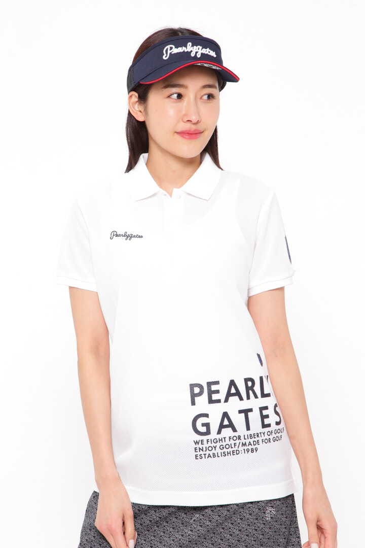ハニカムリバー 半袖ポロシャツ（0553160402） | PEARLY GATES ...