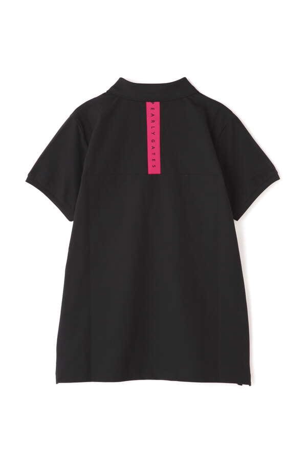 MFYキャンパスメッシュ 半袖ポロシャツ ＜Pink with BLACK＞ 