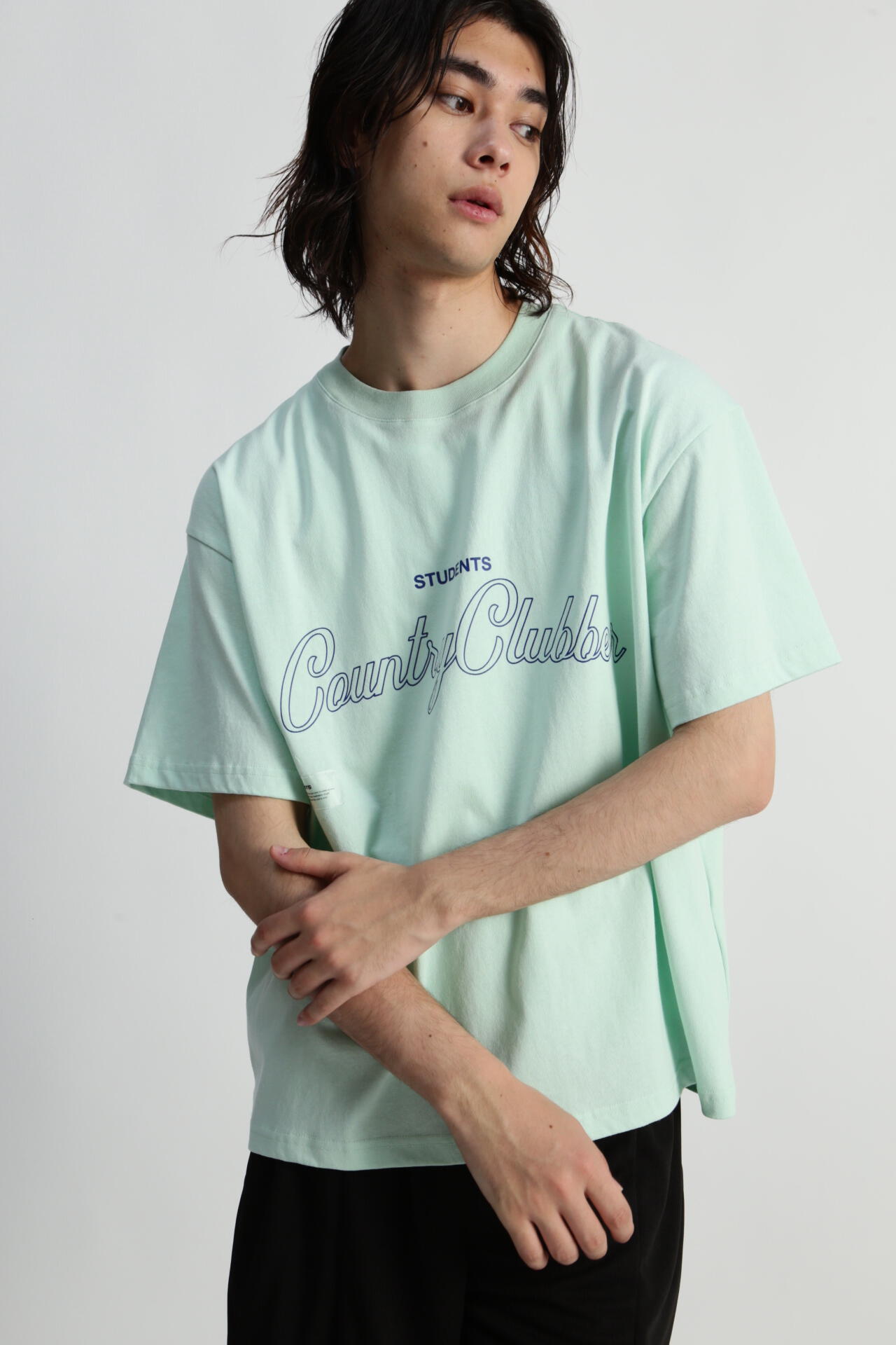 Students Golf】【Students Golf】 カントリークラバーＴシャツ