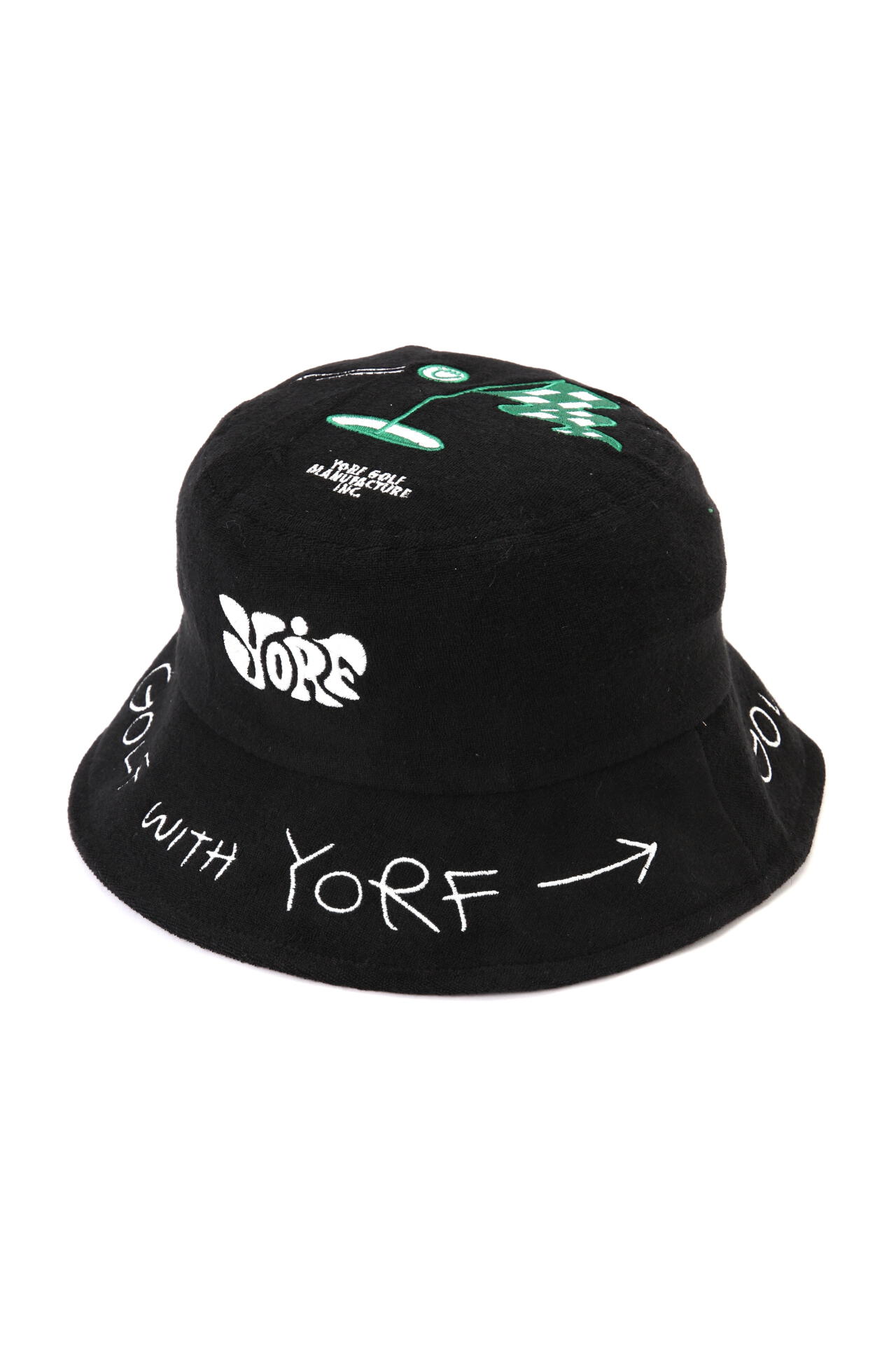 YORF（ヨルフ）】フラッグバケットハット