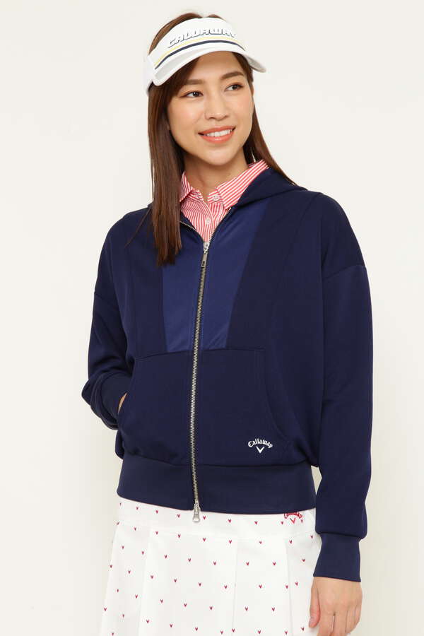 キャロウェイ フルジップスウェットパーカー Womens