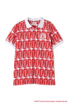 【Coca-Cola】トランスクール カノコ 半袖　ポロシャツ