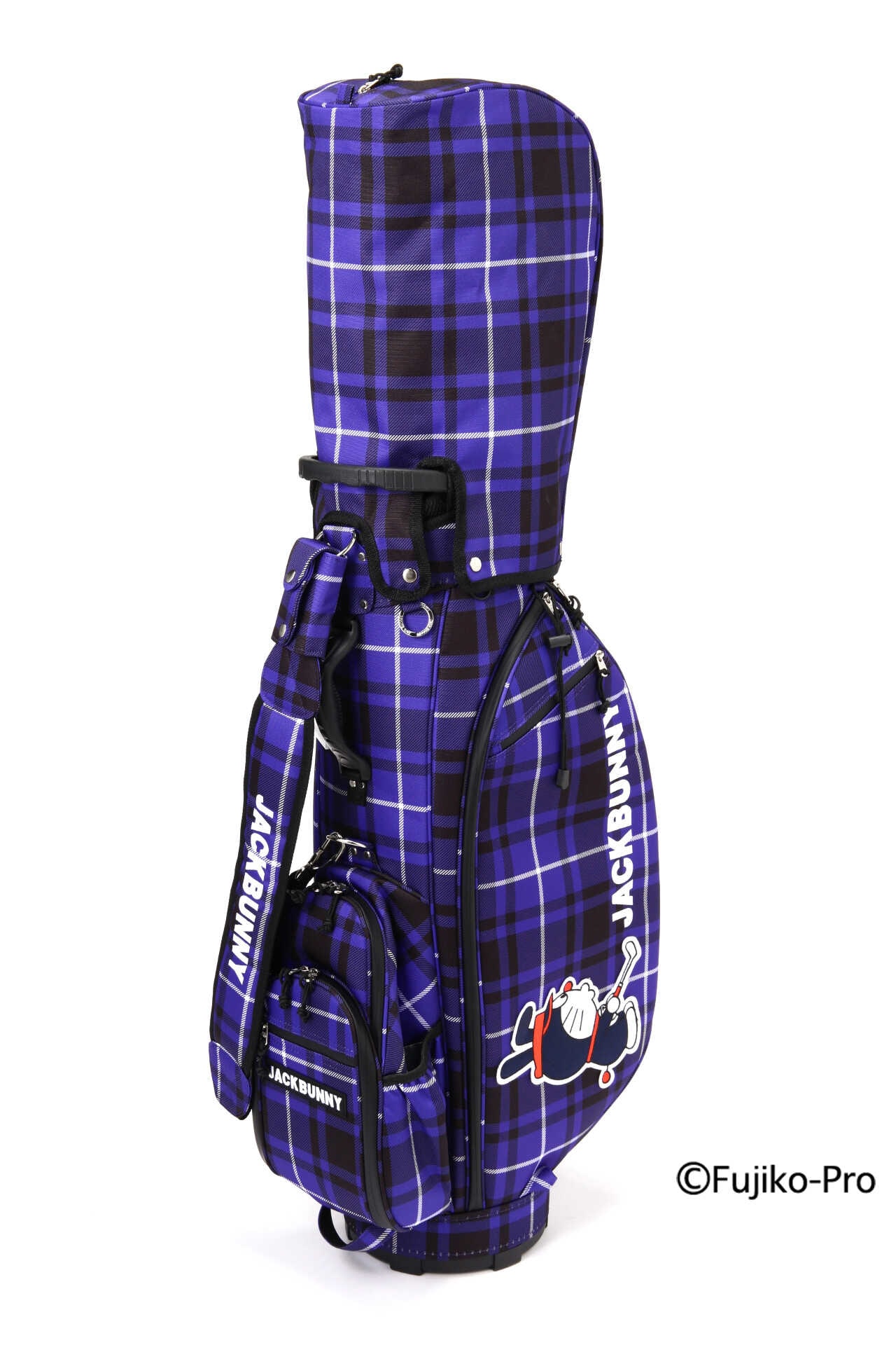 ジャックバニー キャディバッグ ドラえもん コラボレーション(9.0型・ツアータイプ・3.8kg・タータンチェック柄) ゴルフ CB ゴルフ用バッグ 