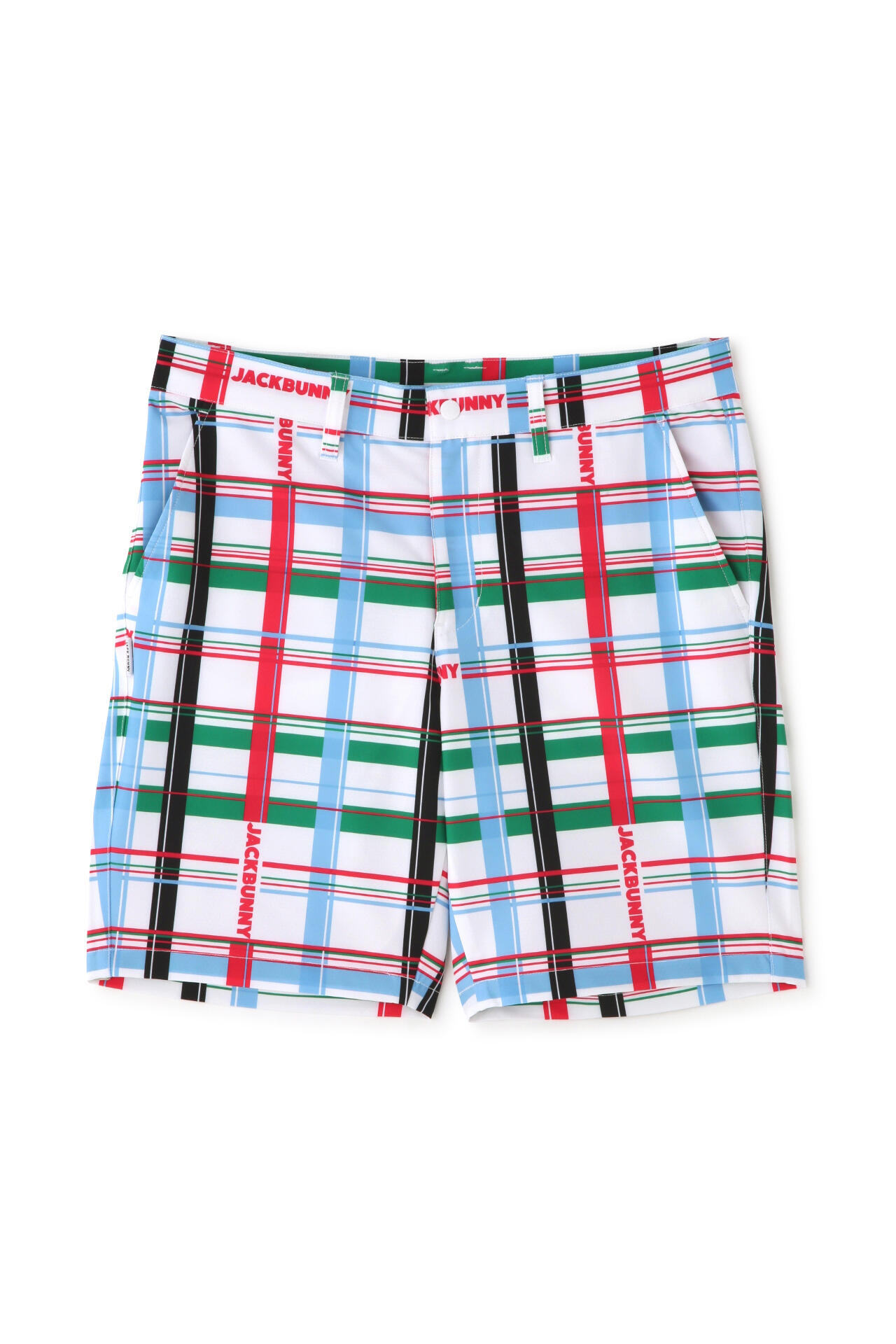ジャックバニー】2WAYストレッチ二重織り ショートパンツ ＜チェック柄＞