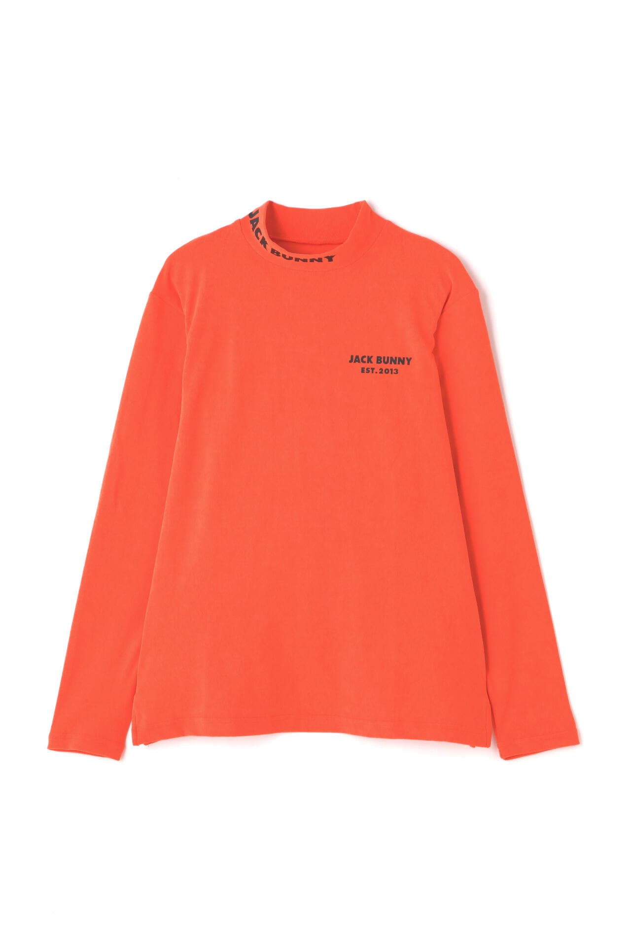 信頼】 0 オレンジ系 パイル地 長袖Tシャツ ハイネック 2023年モデル