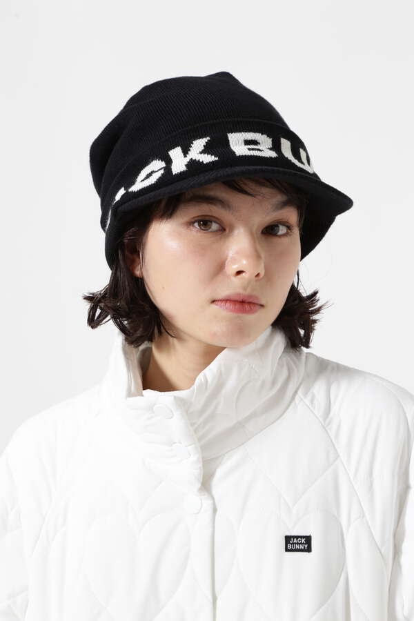 つば付きニットキャップ (UNISEX)