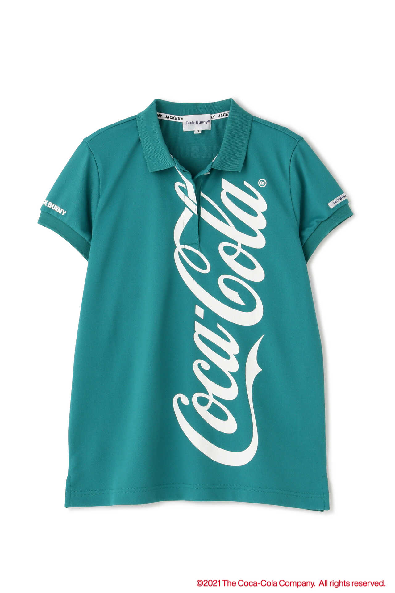 ジャックバニー】【Coca-Cola】トランスクールカノコ 半袖 ポロシャツ