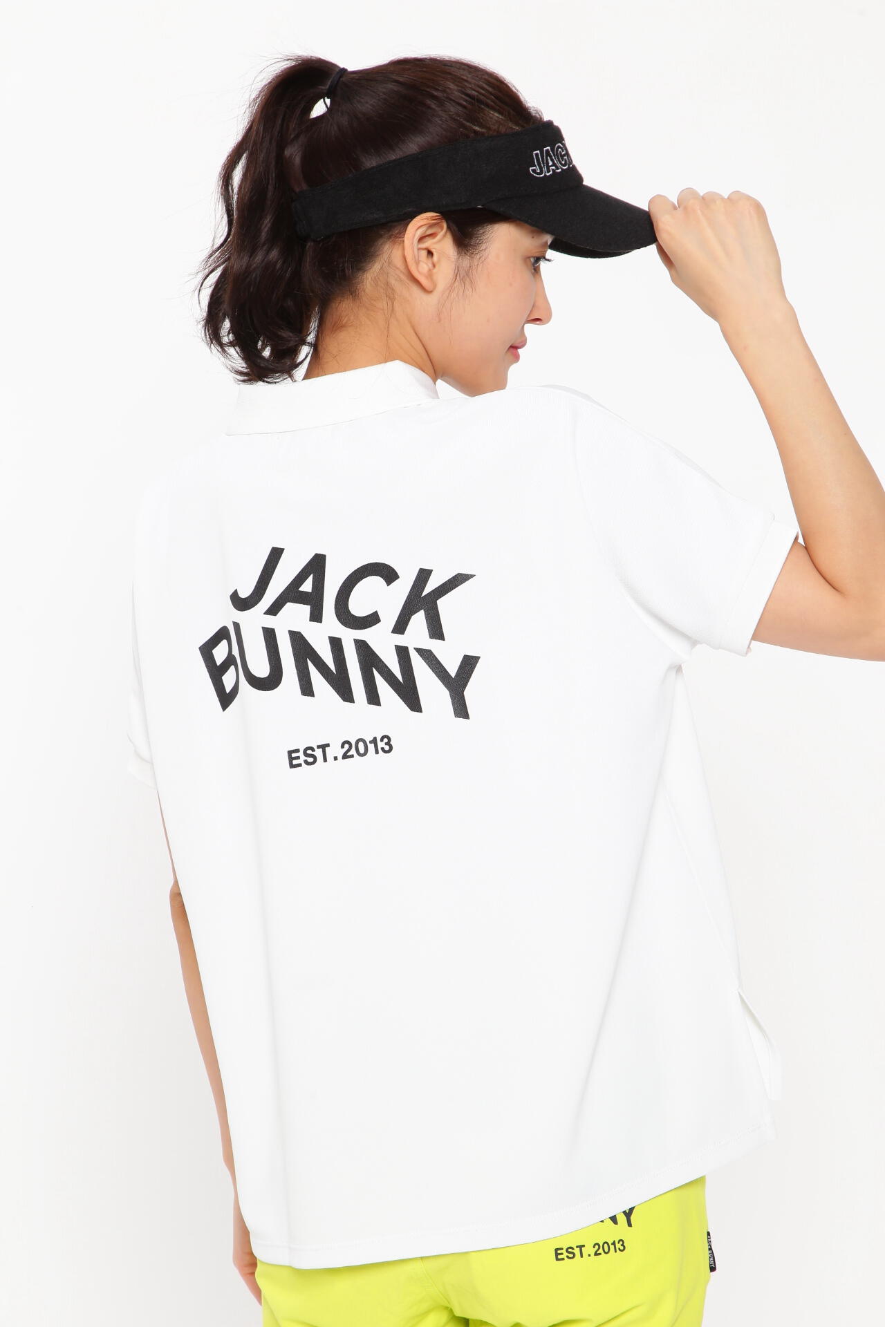 Jack Bunny!!】ゼロアクア カノコ半袖BIGポロシャツ | www.technotree
