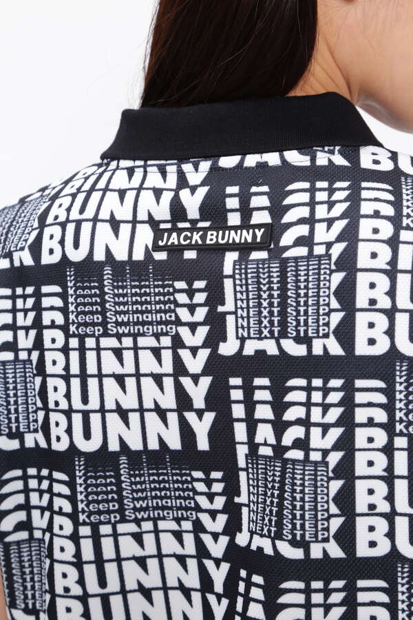 ベアオニカノコプリント半袖ポロシャツ（2633260902） | Jack Bunny