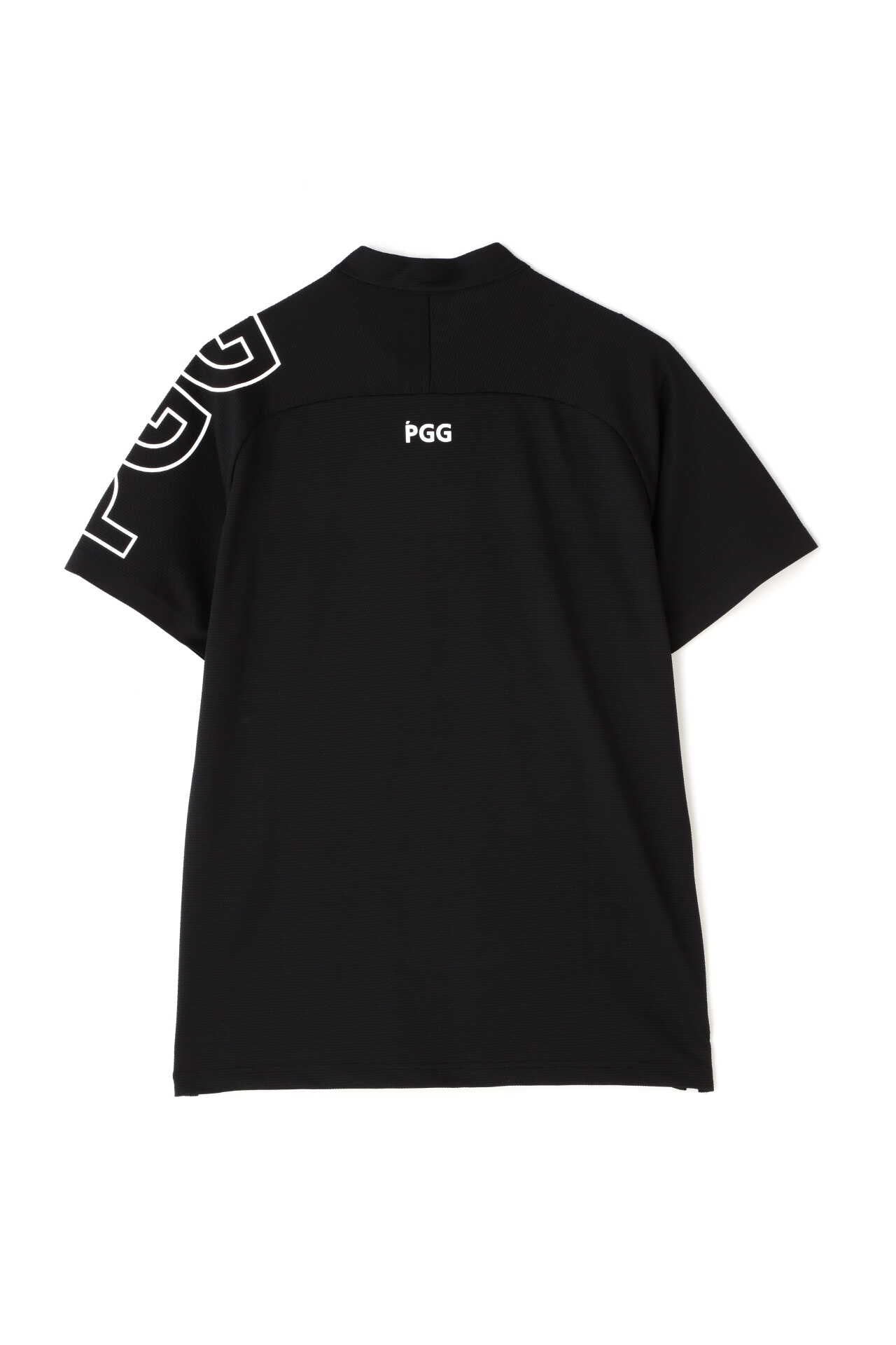 ピージージー】【PGG】半袖ハーフジップアップカットソー (MENS)