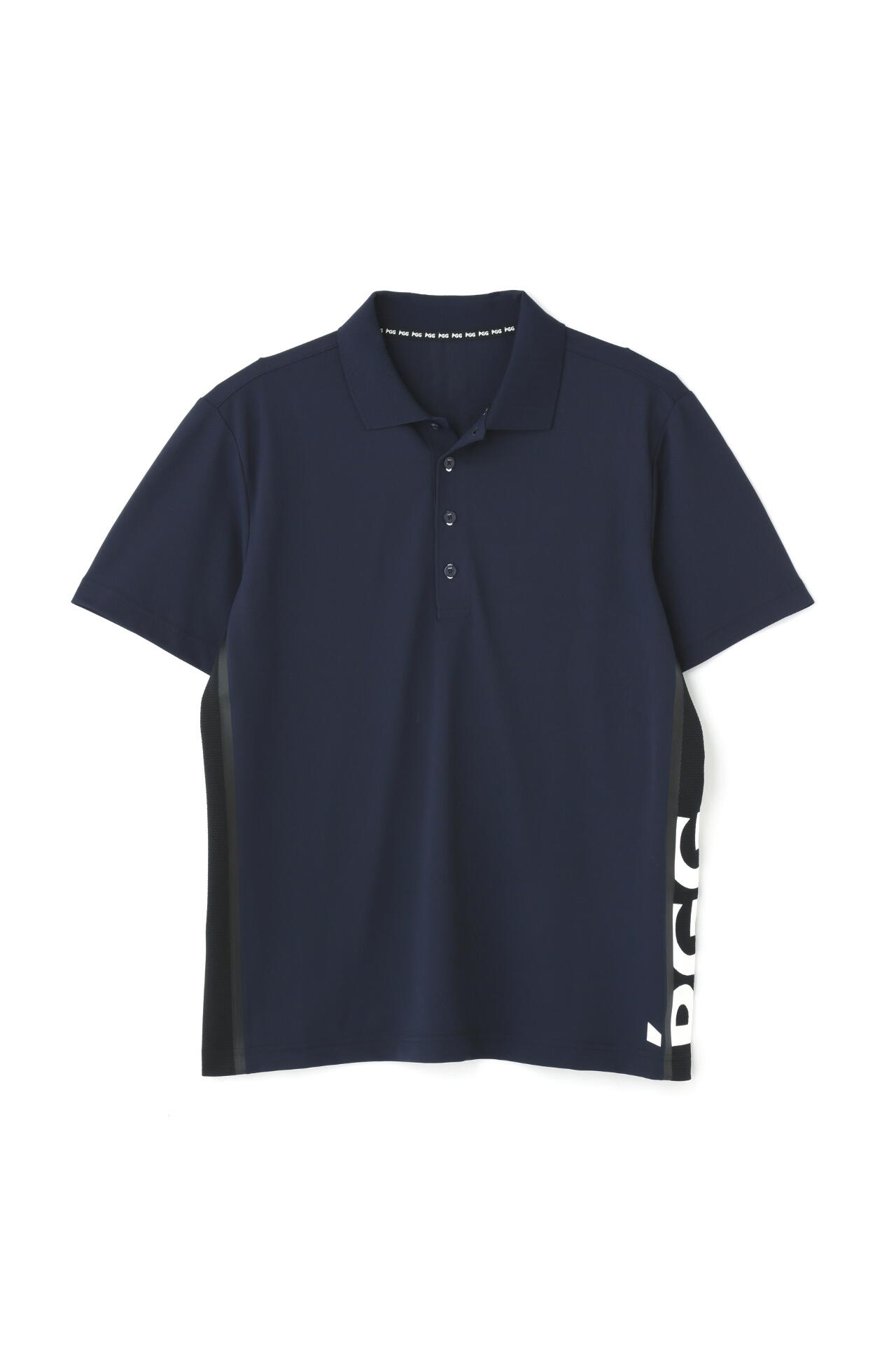 ピージージー】【PGG】ストレッチカノコ 半袖ポロシャツ (MENS)