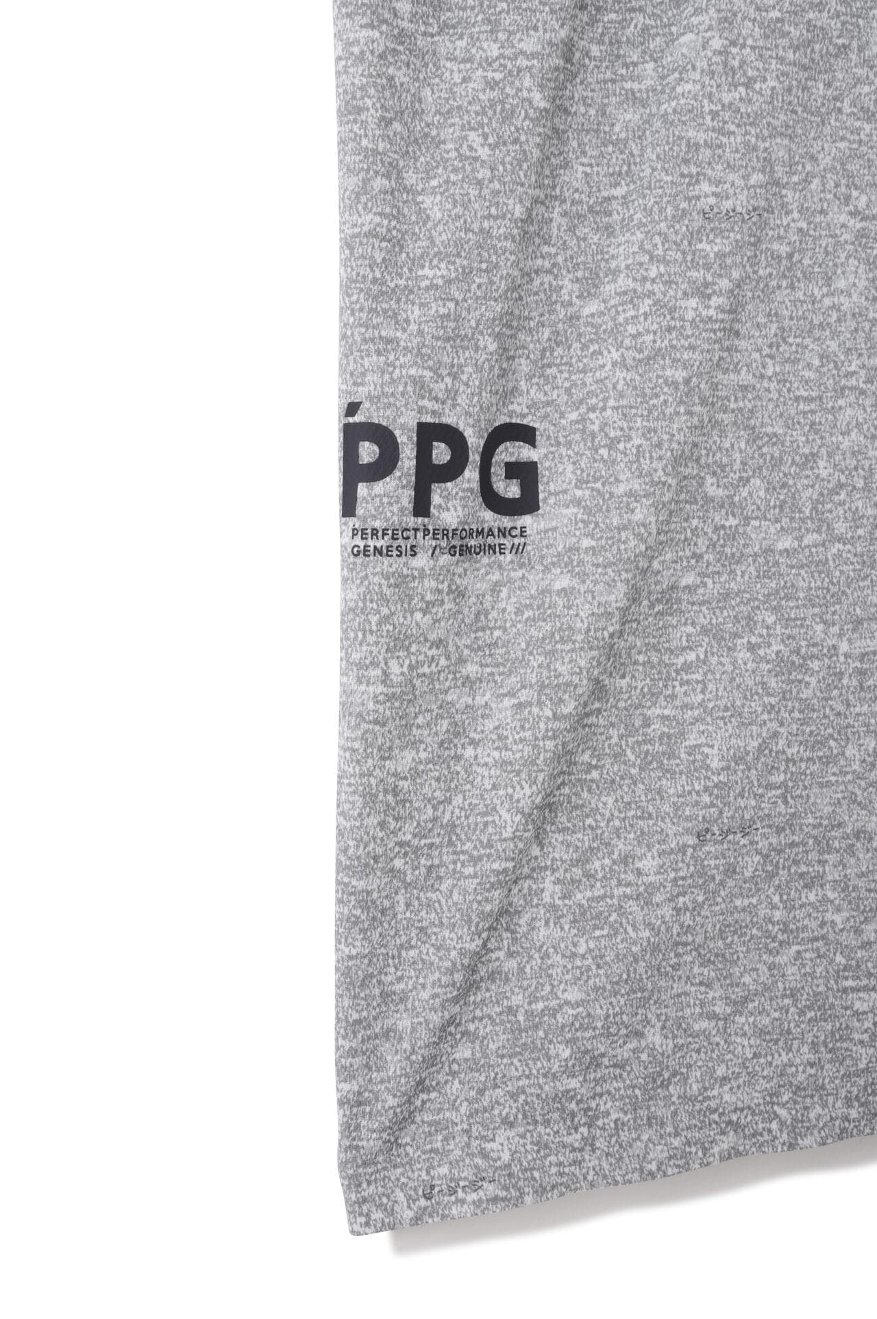 【PGG】クールフローメッシュ 半袖ポロシャツ ＜杢グレー＞ (MENS)