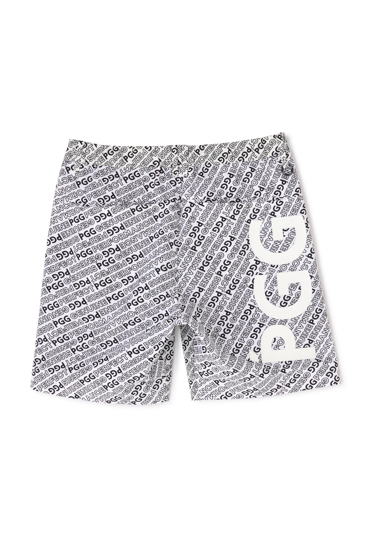 新品　PGG ストレッチ　メンズ総柄ショートパンツ　4 新品 PGG ストレッチ メンズ総柄ショートパンツ 4
