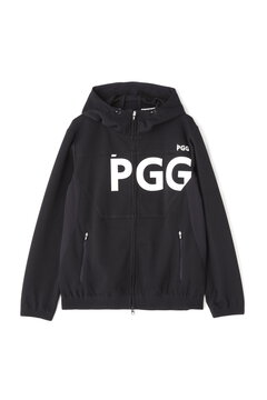 【PGG】ダブルラッセル フルジップフーディジャケット (MENS)