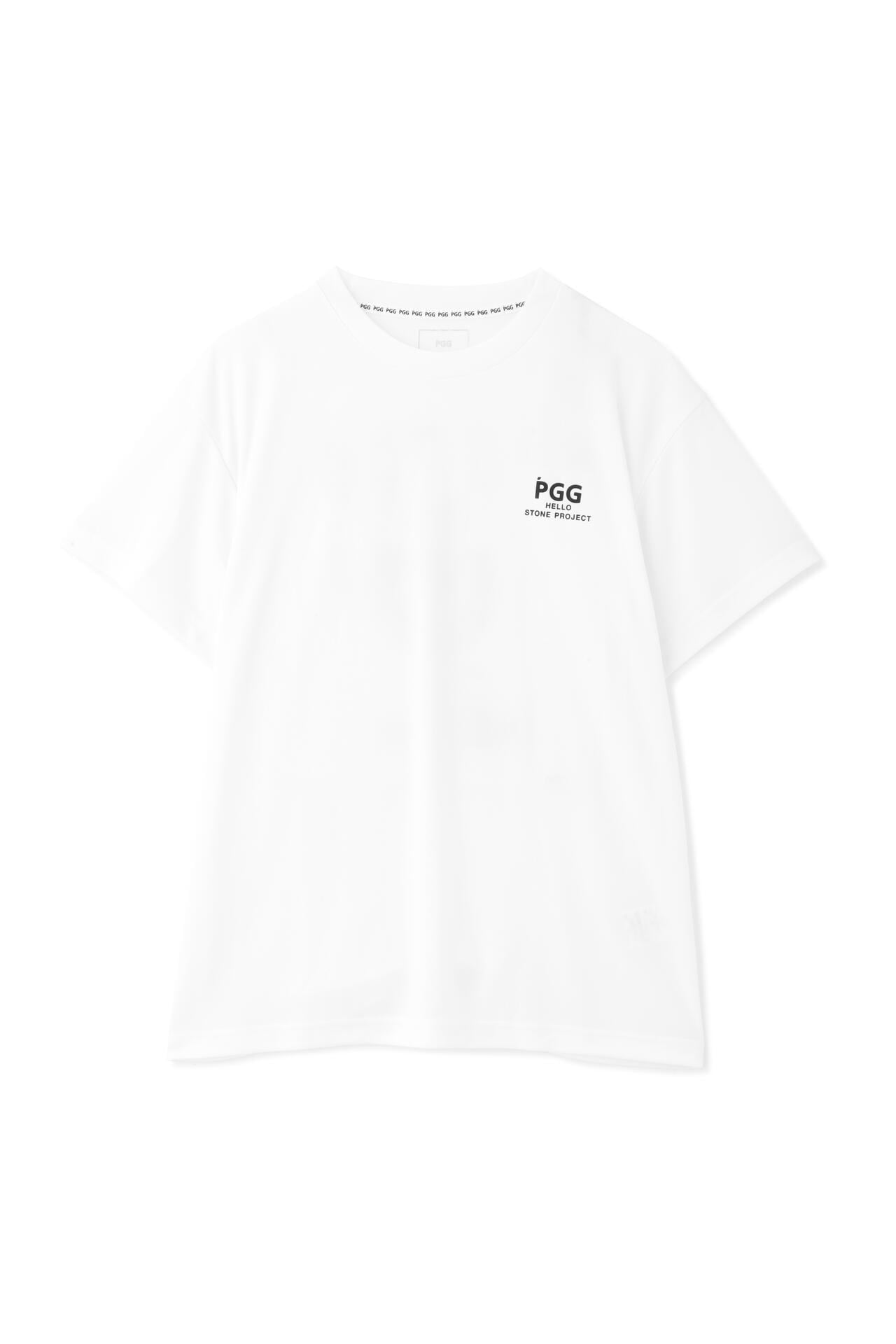 【PGG】半袖Tシャツ ＜PGG × Hello Stone Project＞ (UNISEX)