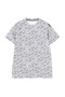 【PGG】TEXBRIDジャガード 半袖Tシャツ ＜ロゴ総柄＞ (MENS)
