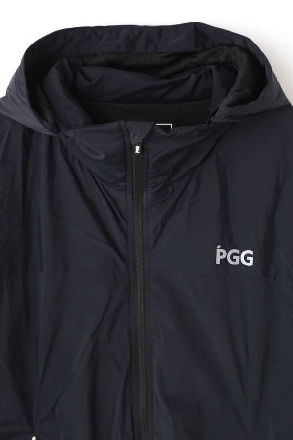 【PGG】ナイロンストレッチタフタ×OCTA フーディジャケット (MENS)