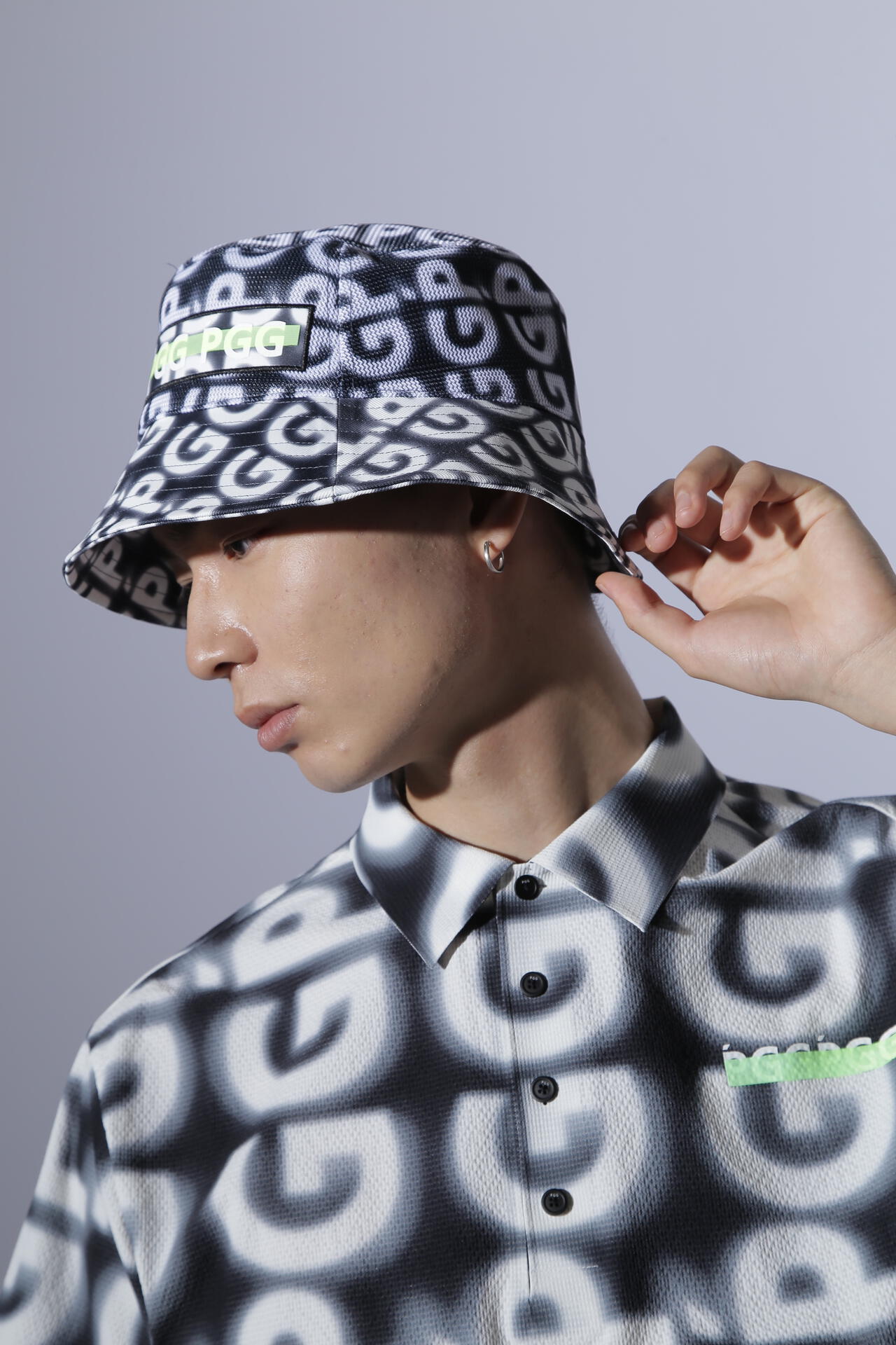 【PGG】調整リール付きハット (UNISEX) PGG】調整リール付きハット (UNISEX)