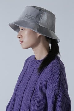 【PGG】NyストレッチタフタHAT ＜ムラ柄＞ (UNISEX)