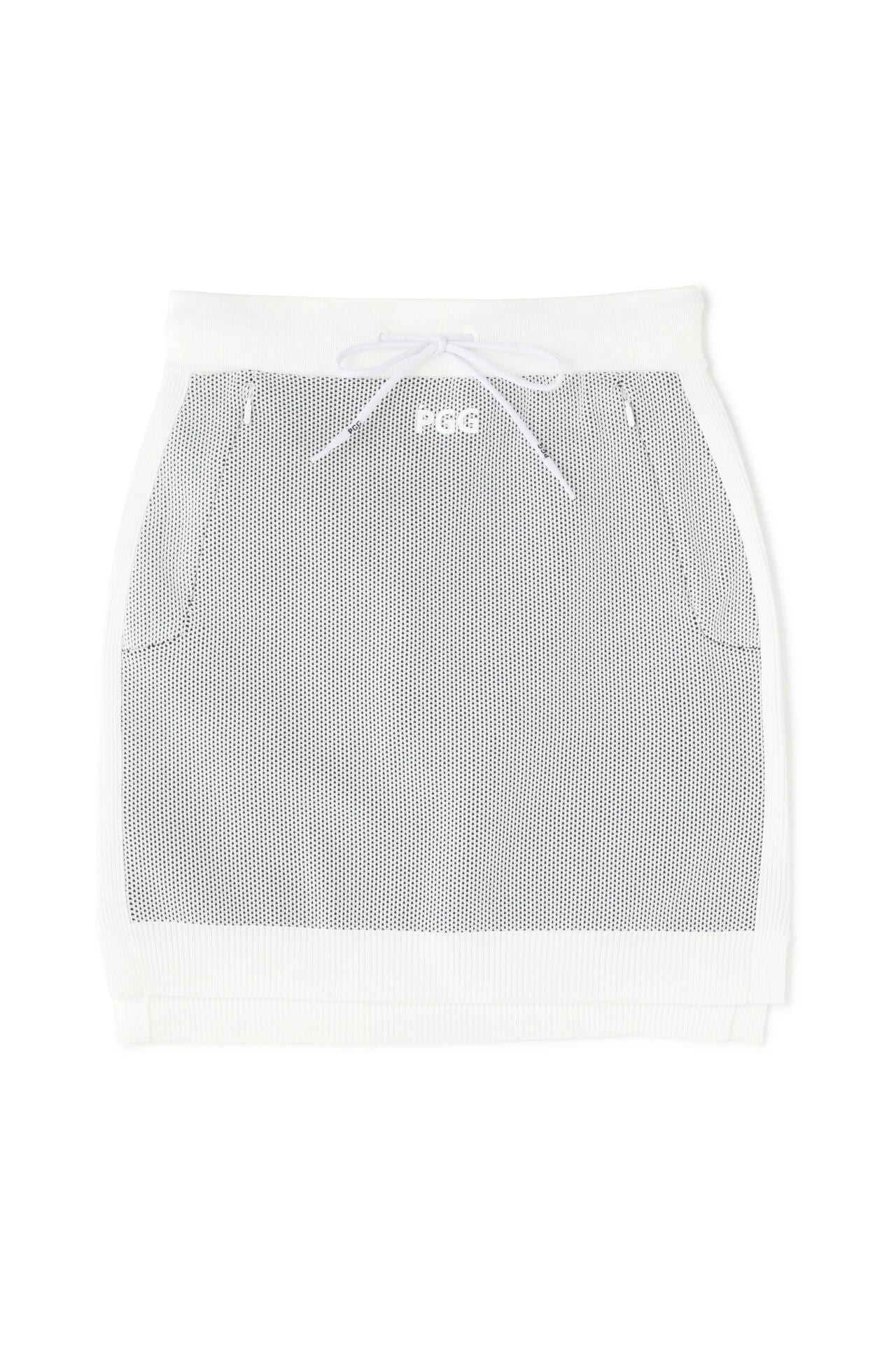 【PGG】【special limited】ポリエステルヤーン ニットスカート (LADIES)