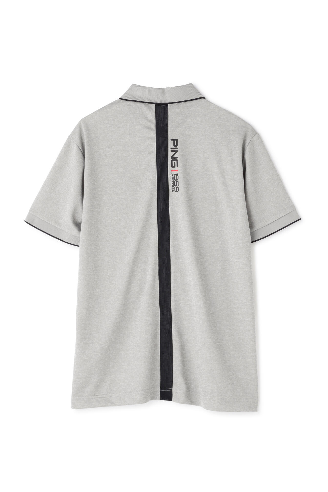 ピン】【PING APPAREL】SPACE MASTER UV 半袖ハーフジップポロシャツ  