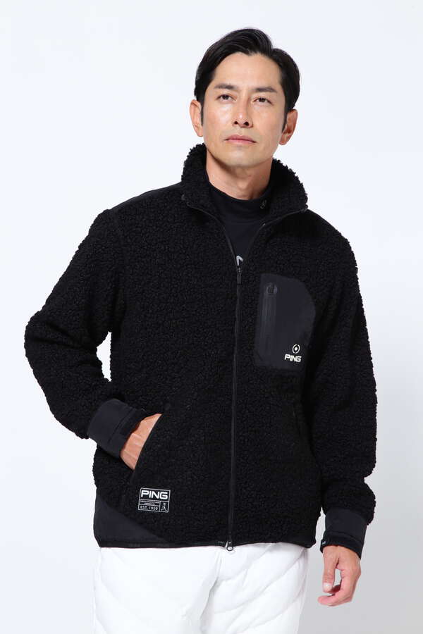 PING APPAREL】シープボアブルゾン ＜GOLD＞ (MENS)（6212242991 