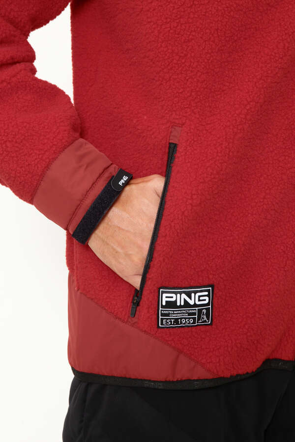 PING APPAREL】シープボアブルゾン ＜GOLD＞ (MENS)（6212242991 