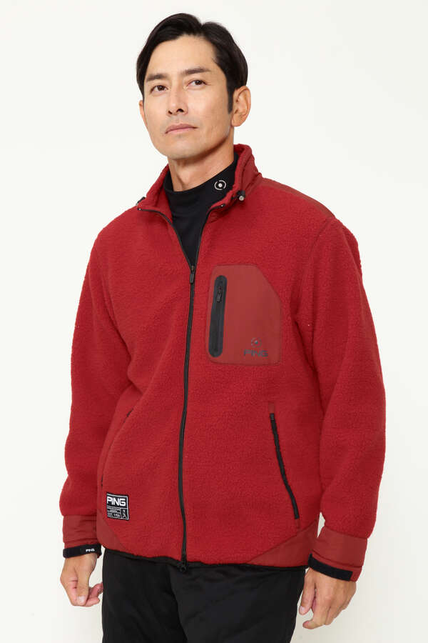 PING APPAREL】シープボアブルゾン ＜GOLD＞ (MENS)（6212242991 