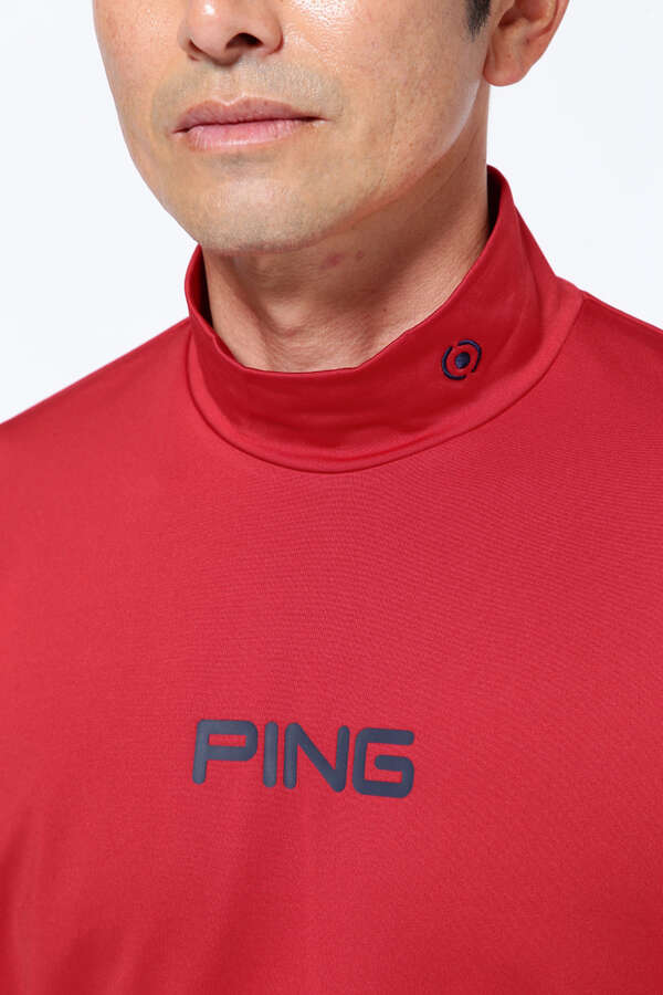 【PING APPAREL】PINGロゴ ハイネックカットソー＜NATIVE＞ (MENS)（6212269009） PING ( ピン