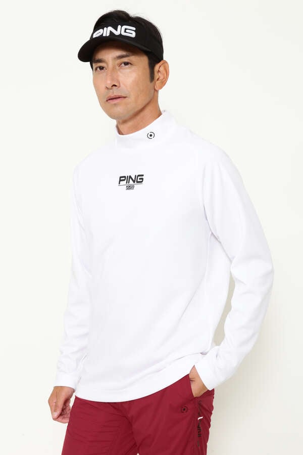 PING APPAREL】PINGロゴ スムース 長袖ハイネックカットソー ＜PERFORMANS＞ (MENS)（6212269907） | PING  ( ピン ) | 【公式】通販 MIX.Tokyo