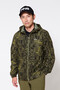 【PING APPAREL】デジタルノイズプリントリップ 撥水総裏メッシュ フーディーブルゾン ＜PERFORMANCE＞ (MENS)