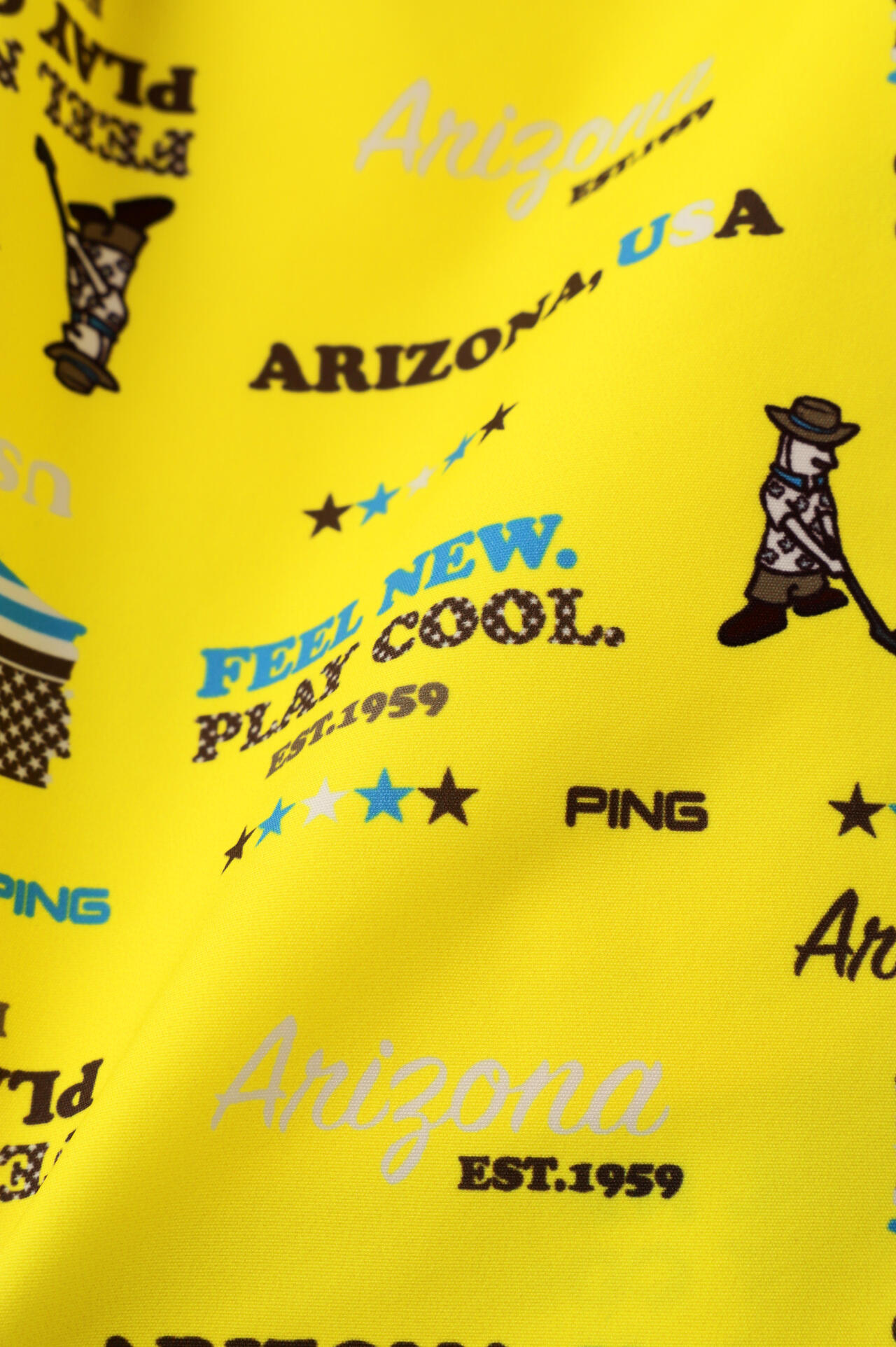 ピン】【PING APPAREL】ハローアリゾナプリント 水陸両用 ショート 