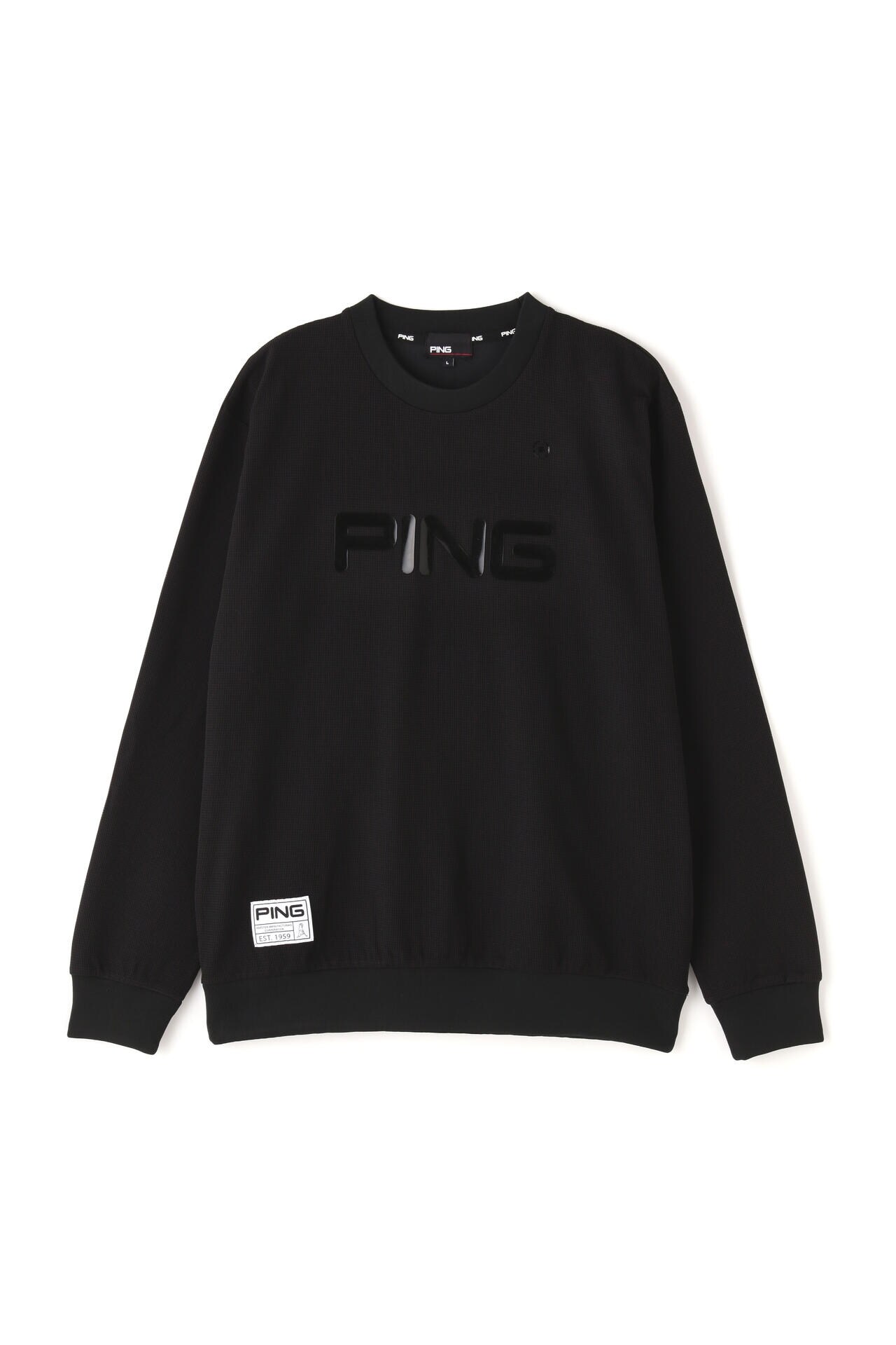 ピン】【PING APPAREL】リサイクルNEOメッシュ クルーネックプル