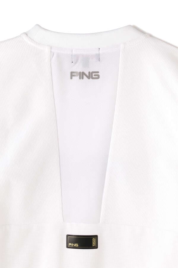 PING APPAREL】リサイクルNEOメッシュ クルーネックプルオーバー