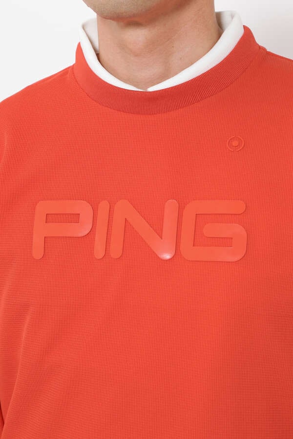 PING APPAREL】リサイクルNEOメッシュ クルーネックプルオーバー