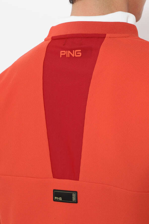 PING APPAREL】リサイクルNEOメッシュ クルーネックプルオーバー