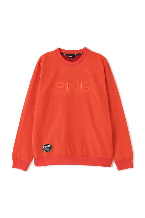 PING APPAREL】リサイクルNEOメッシュ クルーネックプルオーバー