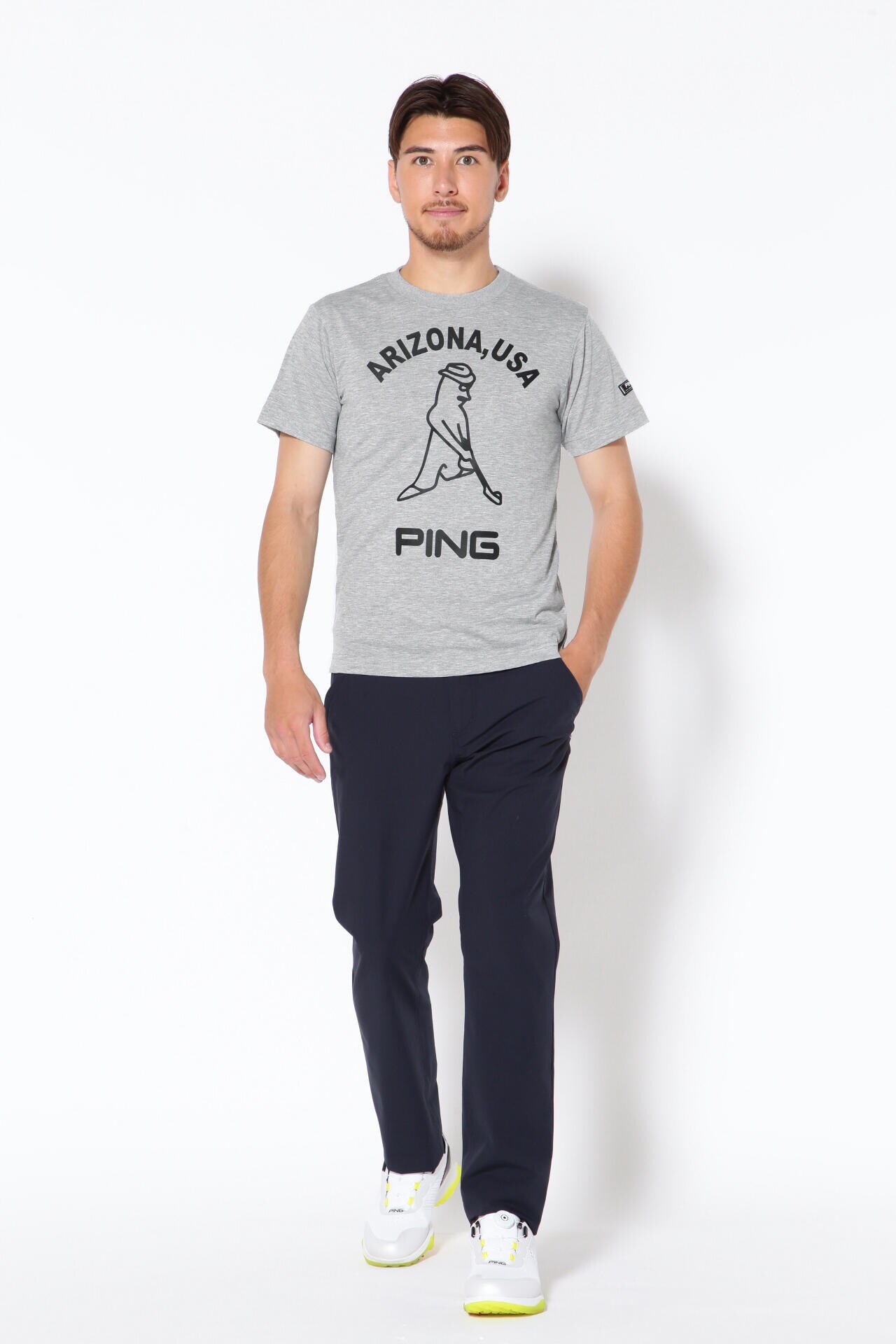 ピン】【PING APPAREL】Mr.PING 半袖Ｔシャツ ＜限定店舗展開アイテム