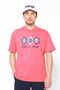 【PING APPAREL】綿ポリエステル天竺 ビッグシルエット 10色 半袖ハイネックカットソー ＜NATIVE＞ (MENS)