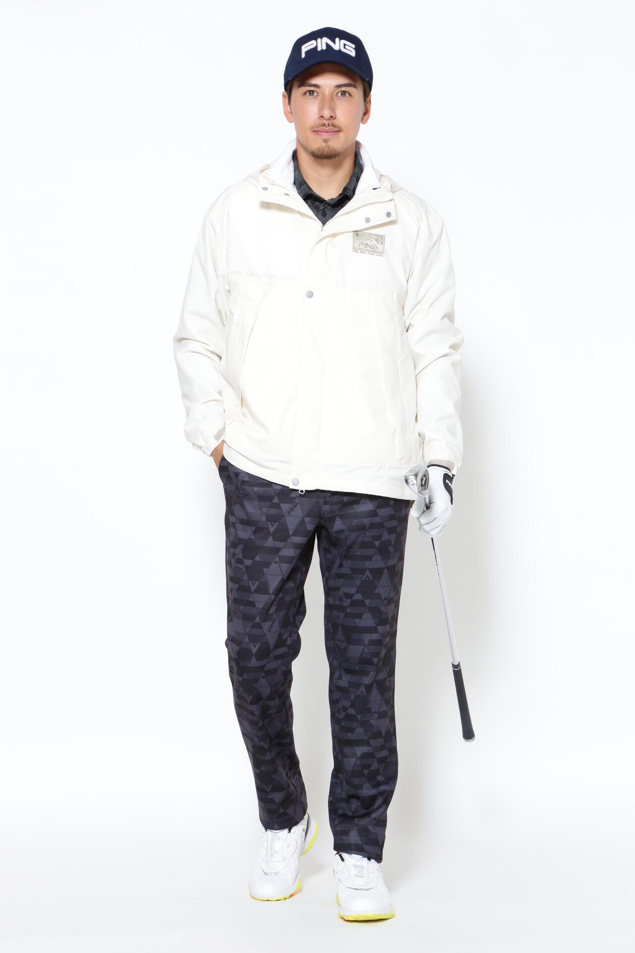 ピン】【PING APPAREL】3WAY フーディブルゾン ＜NATIVE＞ (MENS)