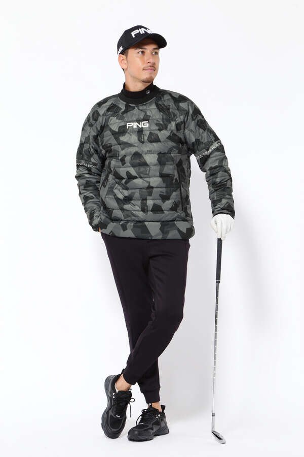 【PING APPAREL】Arizona rock camo柄ストレッチラミネート中綿スニード ＜PERFORMANCE＞ (MENS)