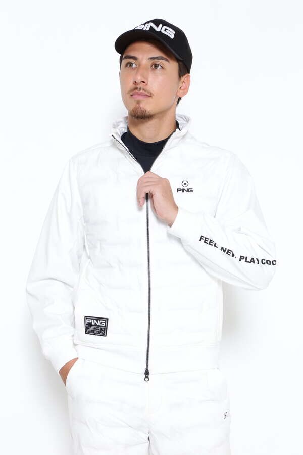 【PING APPAREL】全方向ストレッチ 2重織中綿ブルゾン ＜GOLD＞ (MENS)